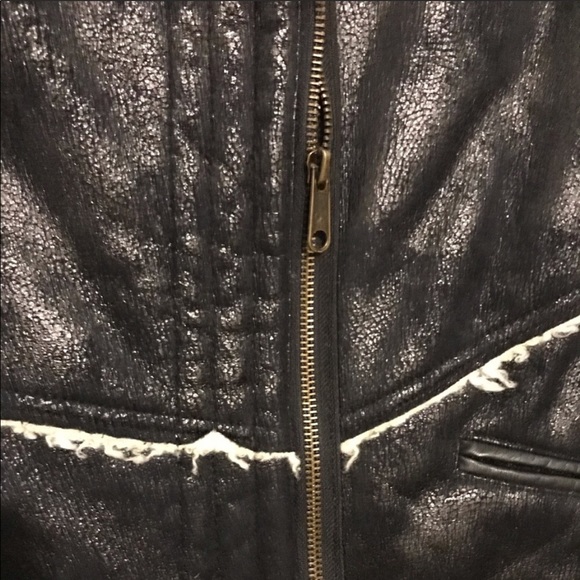 Gianni Bini Faux Suede and Sherpa Vest - Picture 3 of 5